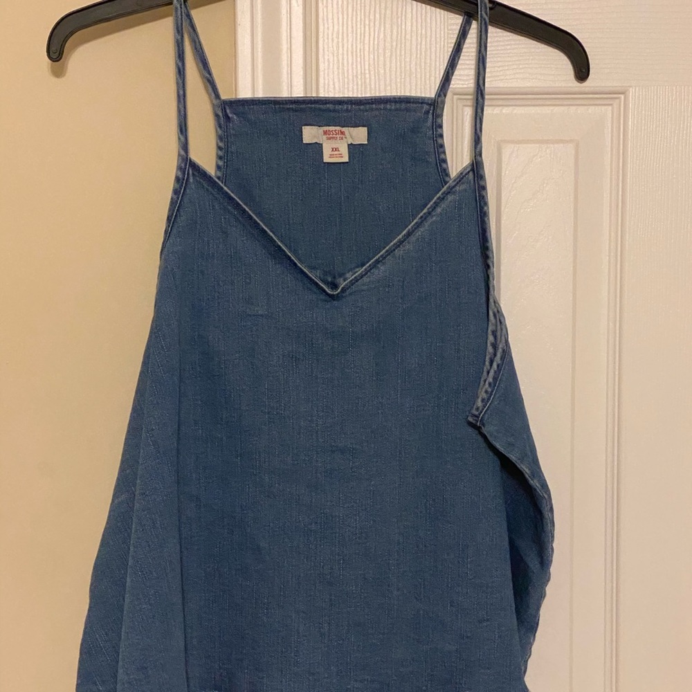 Denim top